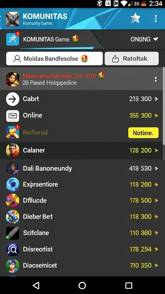dewitogel - Tampilan antarmuka DEWITOGEL yang user-friendly.