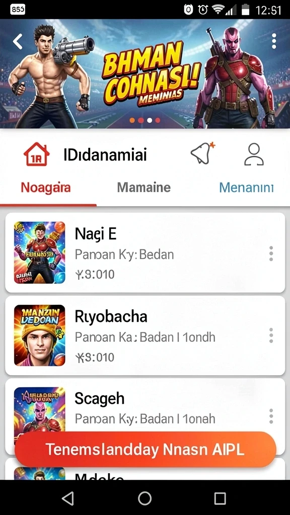 haikuotk - Screenshot menunjukkan tampilan awal permainan HAIKUOTK.