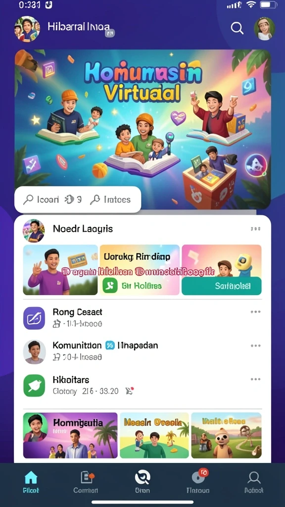 nex288 - Fitur interaksi pemain yang memudahkan komunikasi.