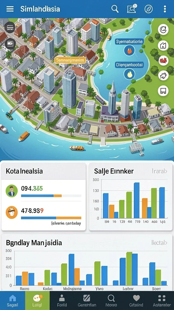 rp55 - Tangkapan layar kedua menampilkan antarmuka permainan yang intuitif.