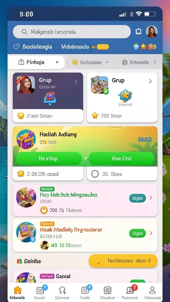 tawonbet - Tampilan antarmuka yang menarik dan user-friendly.